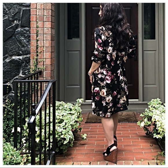 ✨LAST ONE✨Floral  long tunic loose fit dress - Picture 5 of 8